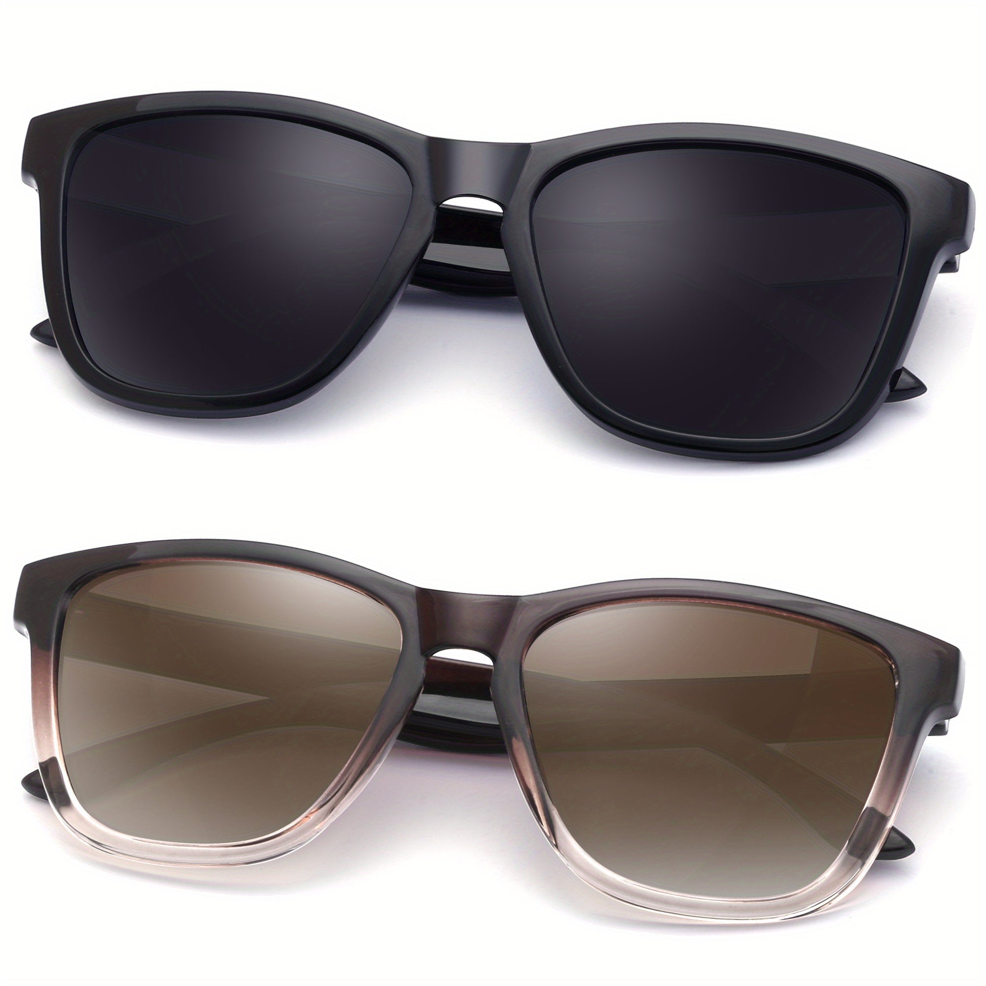 Men's Polarized Vintage Square Sunglasses UV400