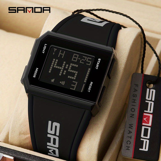 SANDA Men's Sports Digital Multifunction Watch