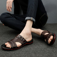 Men's Lightweight Slides Casual Slippers Comfortable House Shoes