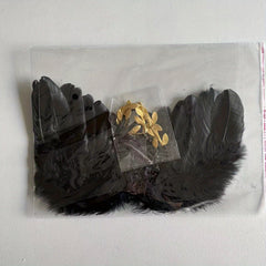 Cute 2 Piece Leaf Headband & Angel Feather Set for 0-3 Month Baby