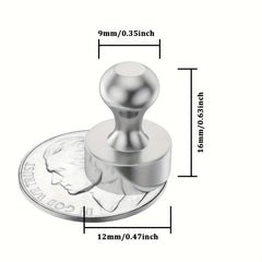 6pcs 12 16mm Strong Magnetic Pushpins Refrigerator Magnet