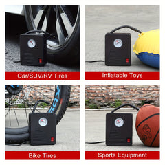 Portable Mini Air Compressor for Cars Motorcycles Bicycles