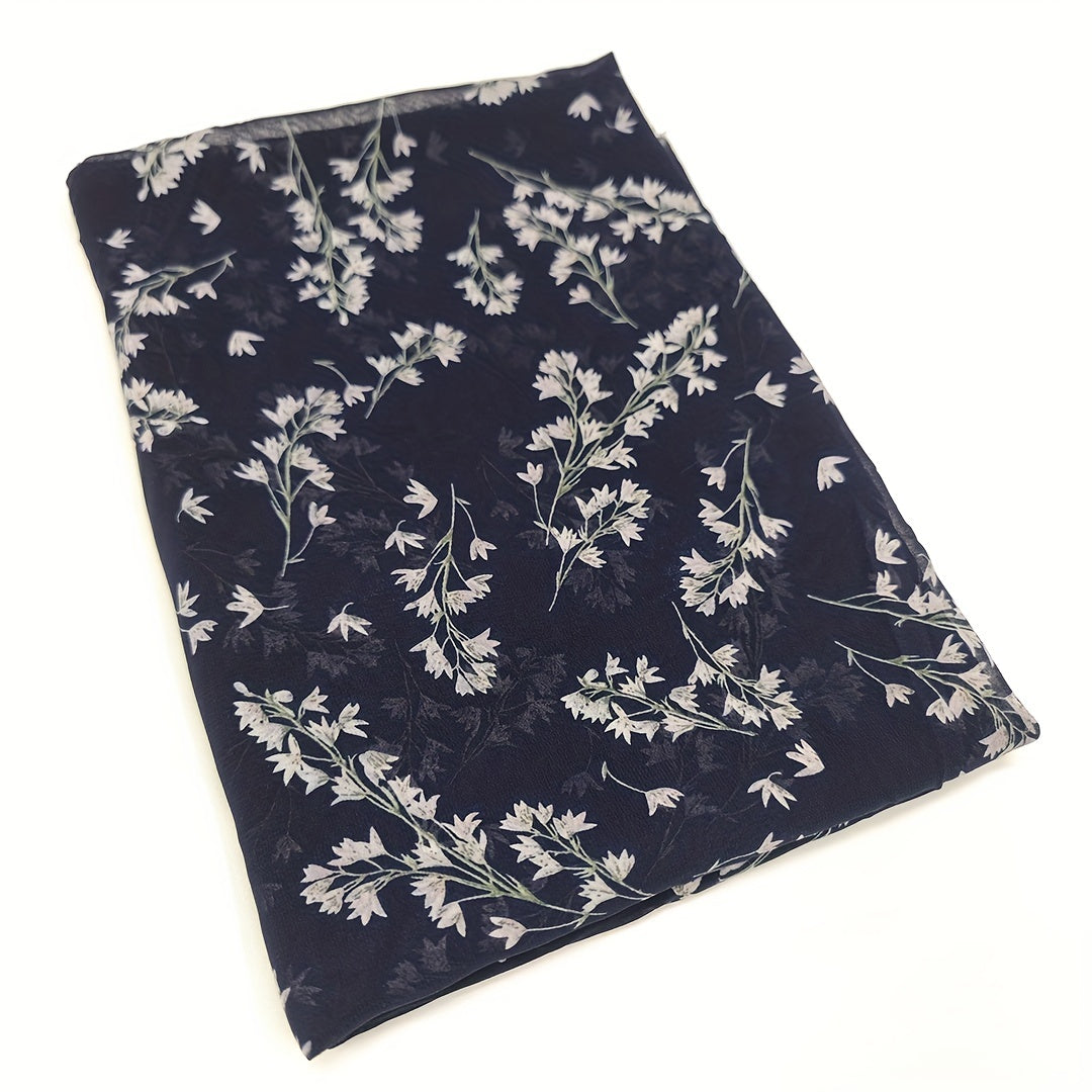 1yd Breathable Chiffon Fabric for DIY Clothing Pants Dress