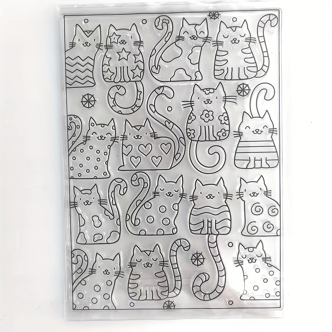 Bear Happy Birthday Clear Stamps for Card Making DIY Scrapbooking