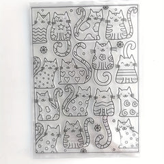 Bear Happy Birthday Clear Stamps for Card Making DIY Scrapbooking
