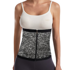 Waist Trainer Tummy Wrap Zipper Slimmer Belly Belt Women's Shapewear
