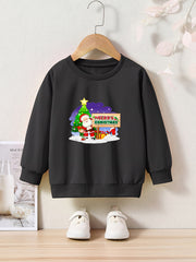 Dreamy Christmas Night Crew Neck Sweatshirt Kids Clothes Gift