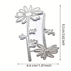 Small Flower Scrapbook Die Cut & Embossing Mold