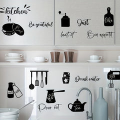 Removable Decorative Kitchen Arrangement Sticker