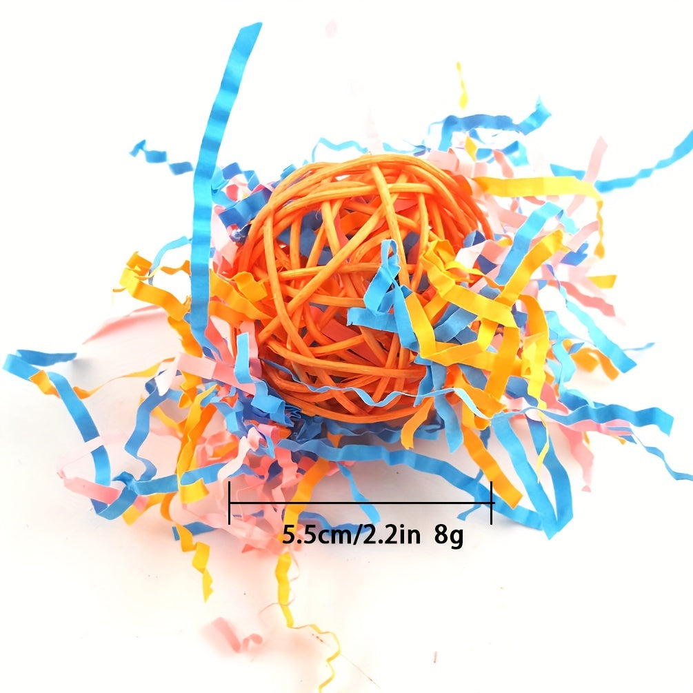 Parrot Toys Bird Toys Bird Shredding Toys Bird Chew Toys Foraging