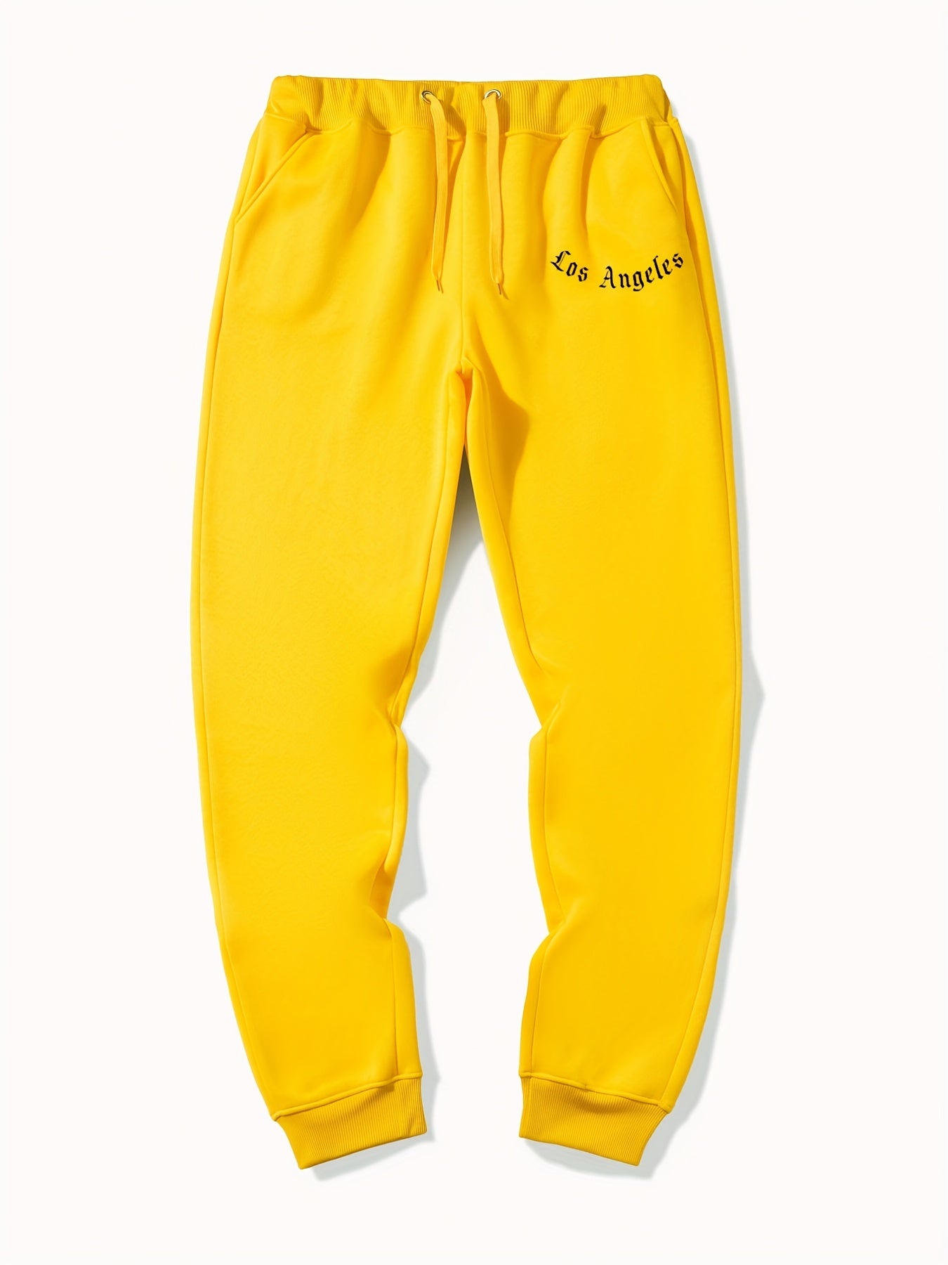 LA Casual Stretch Graphic Joggers Men's Sweatpants