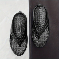 Thick Bottom Sports Slippers Soft Comfortable Solid Outdoor Slippers