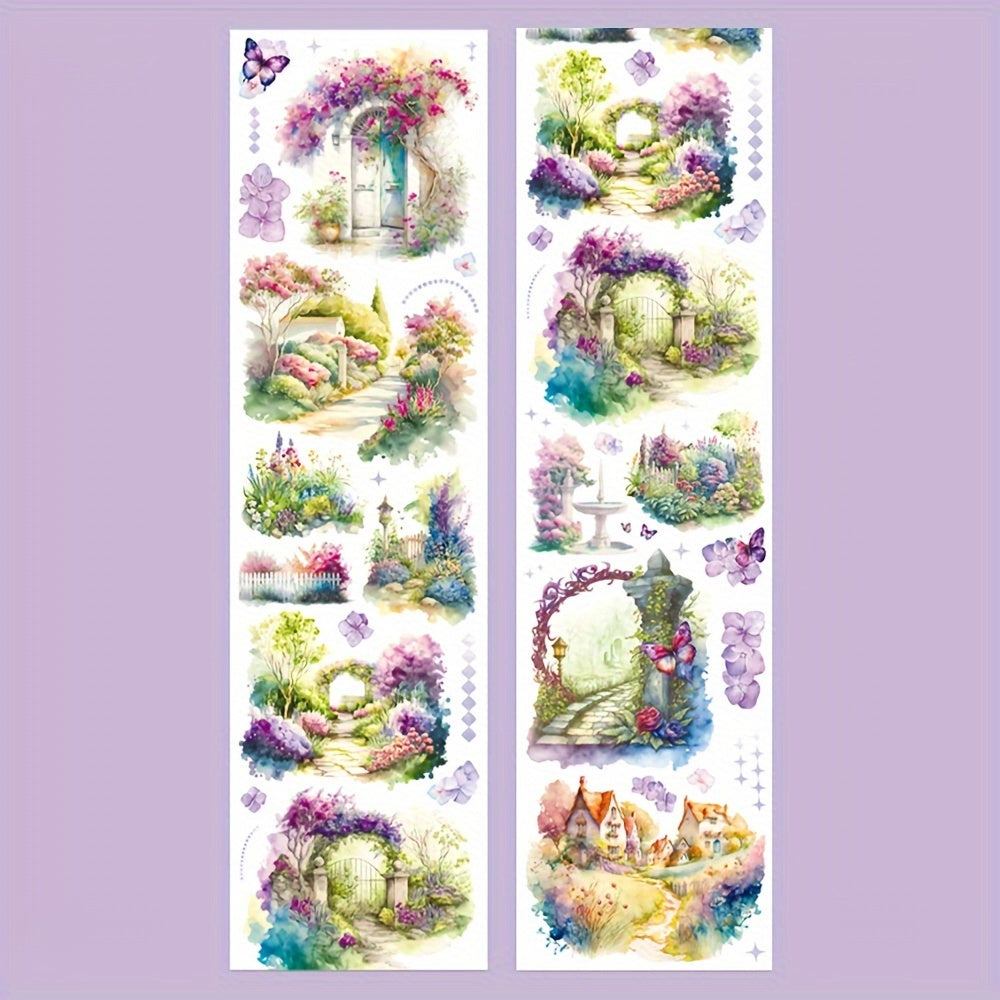Small Fresh Garden Landscape Washi Special Tape Sticker