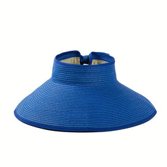 Sunscreen Straw Sun Hat UV Protection Foldable Beach Hat