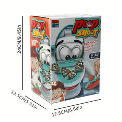 Kids' Toilet Ejection Game Parent-child Interactive Creative Toy