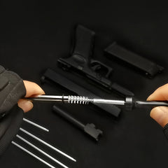 6pcs Portable Heavy Duty Cleaning Kit with Detachable Anti Scratch Brush