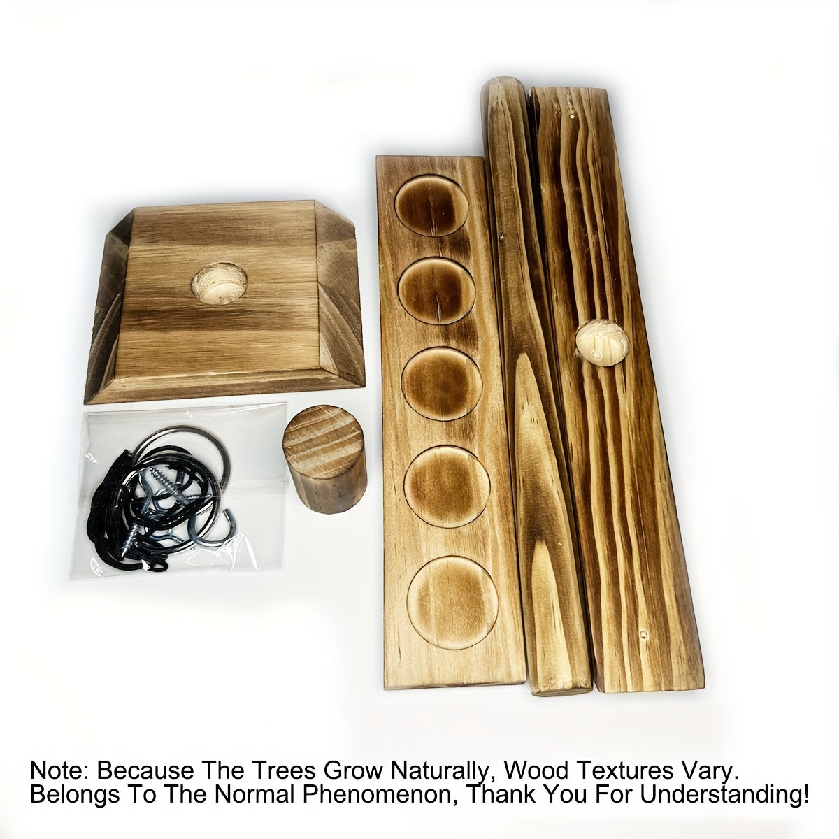 Ring Toss Hook Games with Shot Ladder Wooden Game