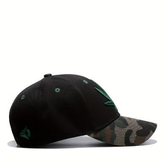 Men's Adjustable Casual Maple Leaf Baseball Cap Spring Fall Summer