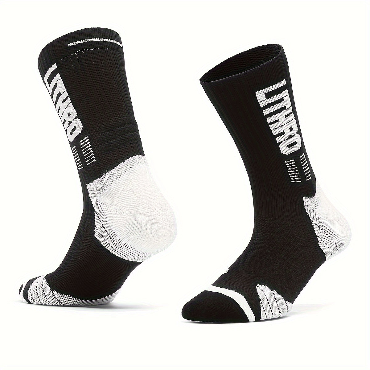 Thick Padded Sports Crew Socks for Men Women