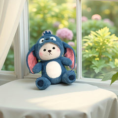 Transformation Bear Plush Toy Little Bear Doll Birthday Gift