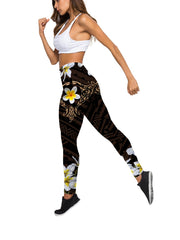 Graphic Print Tank Top & Leggings Set for Women
