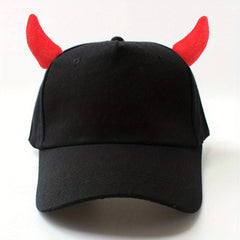 Men's Horned Demon Baseball Cap