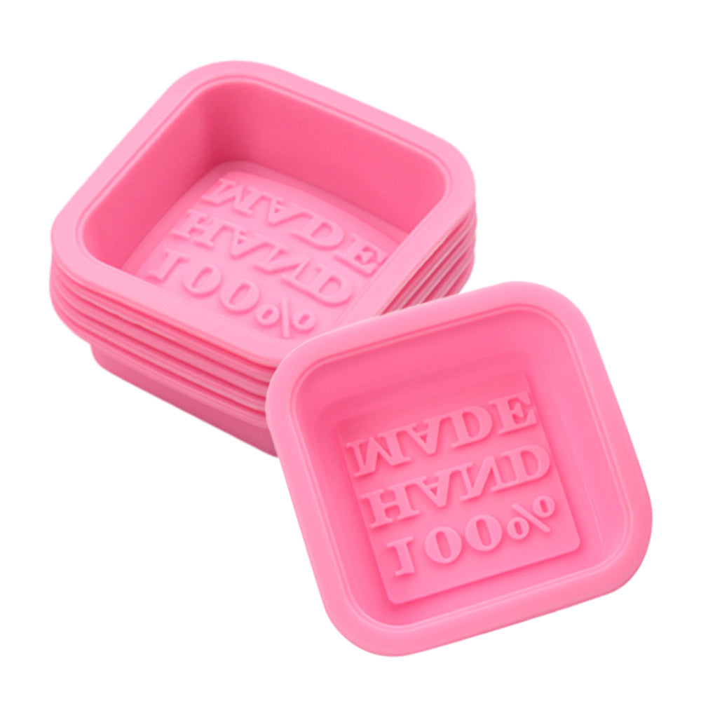 DIY Soap Silicone Mold 100 Square - Homemade Soap Craft Resin Chocolate