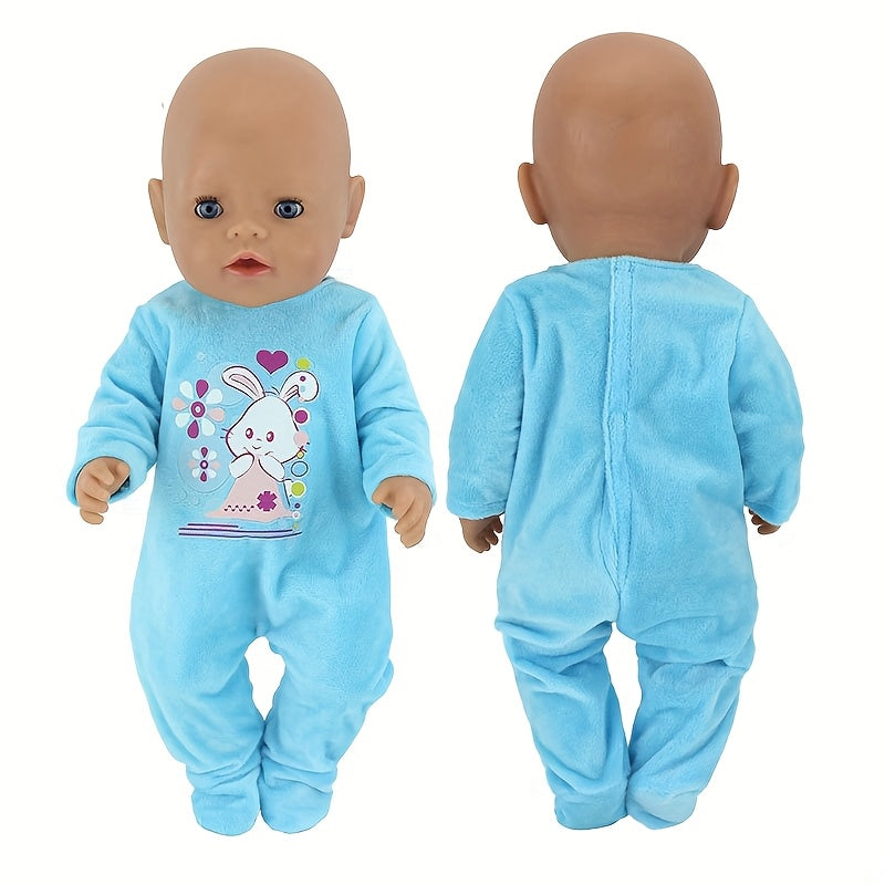 17" Reborn Doll Clothes Set for Girls