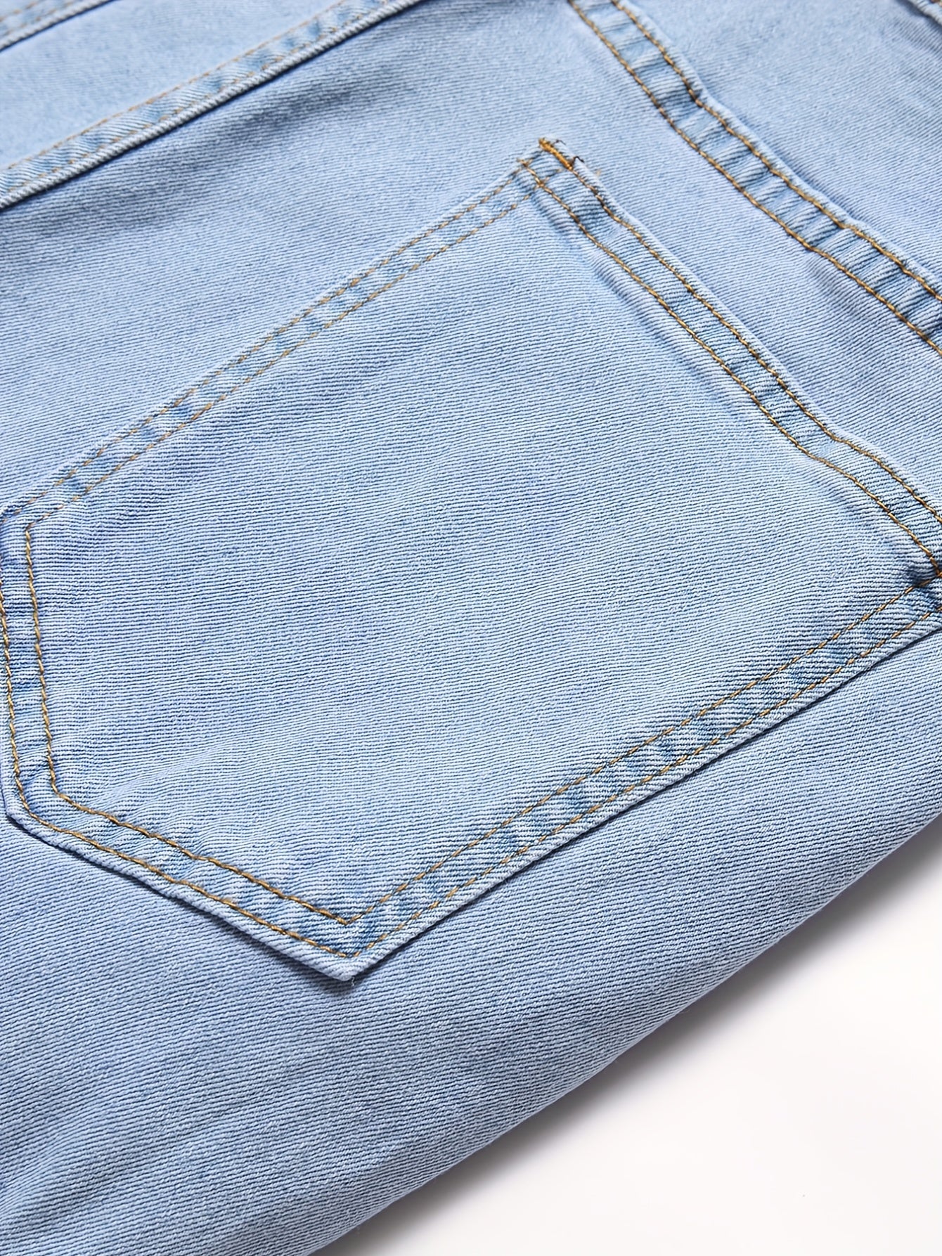 Men's Slim Fit Ripped Jeans Distressed Denim Pants