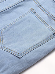 Men's Slim Fit Ripped Jeans Distressed Denim Pants