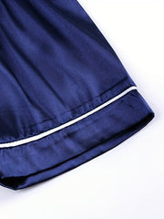 Boys Pajama Set Short Sleeve Tops & Bottoms Cozy Homewear