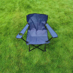 Outdoor Lightweight Folding Chair with Cup Holder & Carrying Bag