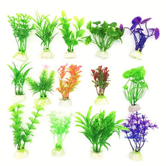 Plastic Simulation Aquarium Water Plant Decoration