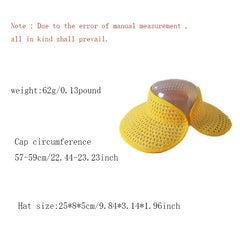 Wide Brim Beach Sun Hat for Women - Christmas Gift for Her