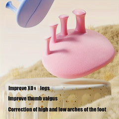 1 Pair Solid Toe Corrector Toe Separators For Yoga Fitness
