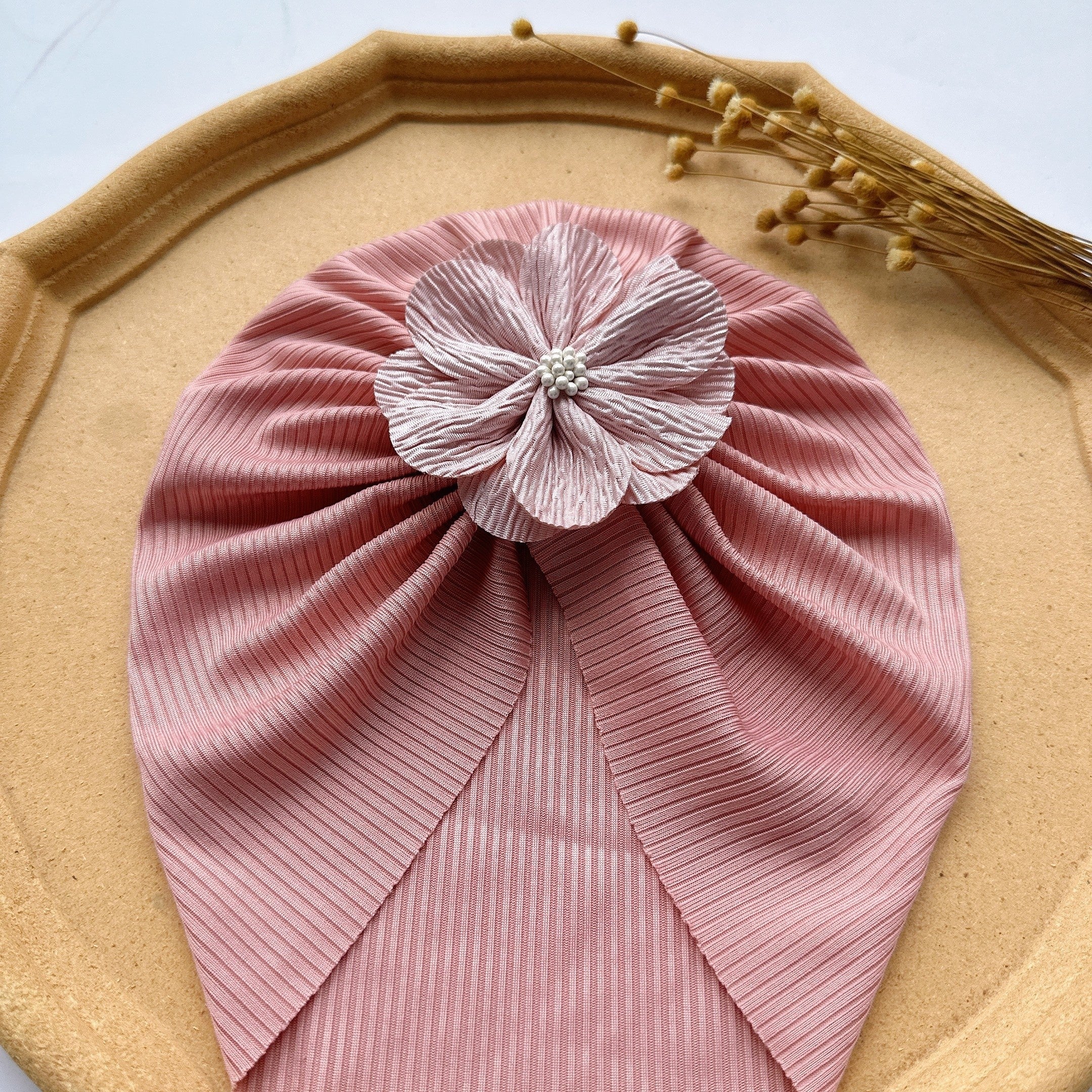 Baby Girls Solid Cap Soft Hair Wrap Head Accessories