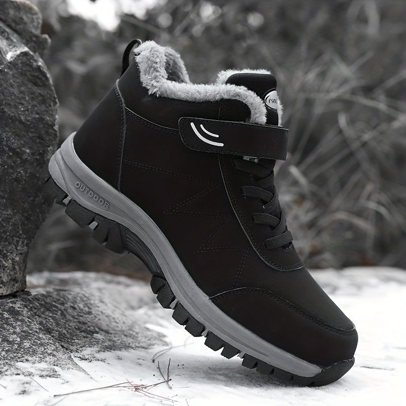 Women's Winter Warm Hiking Boots Waterproof Non slip Outdoor Boots