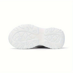 Girls' Chunky Shoes with Rotating Buckle Non Slip Soft Sole Sneakers