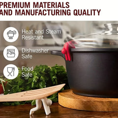 Silicone Spill Stopper Anti Overflowing Pot Cover Christmas Gift