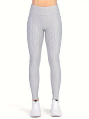 Honeycomb Butt Lifting Yoga Workout Pants High Stretch Leggings