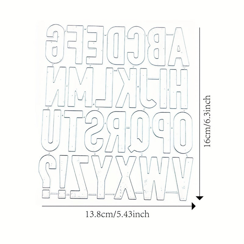 1pc Metal Cutting Dies Stencils DIY Scrapbook Letter Flowers Love