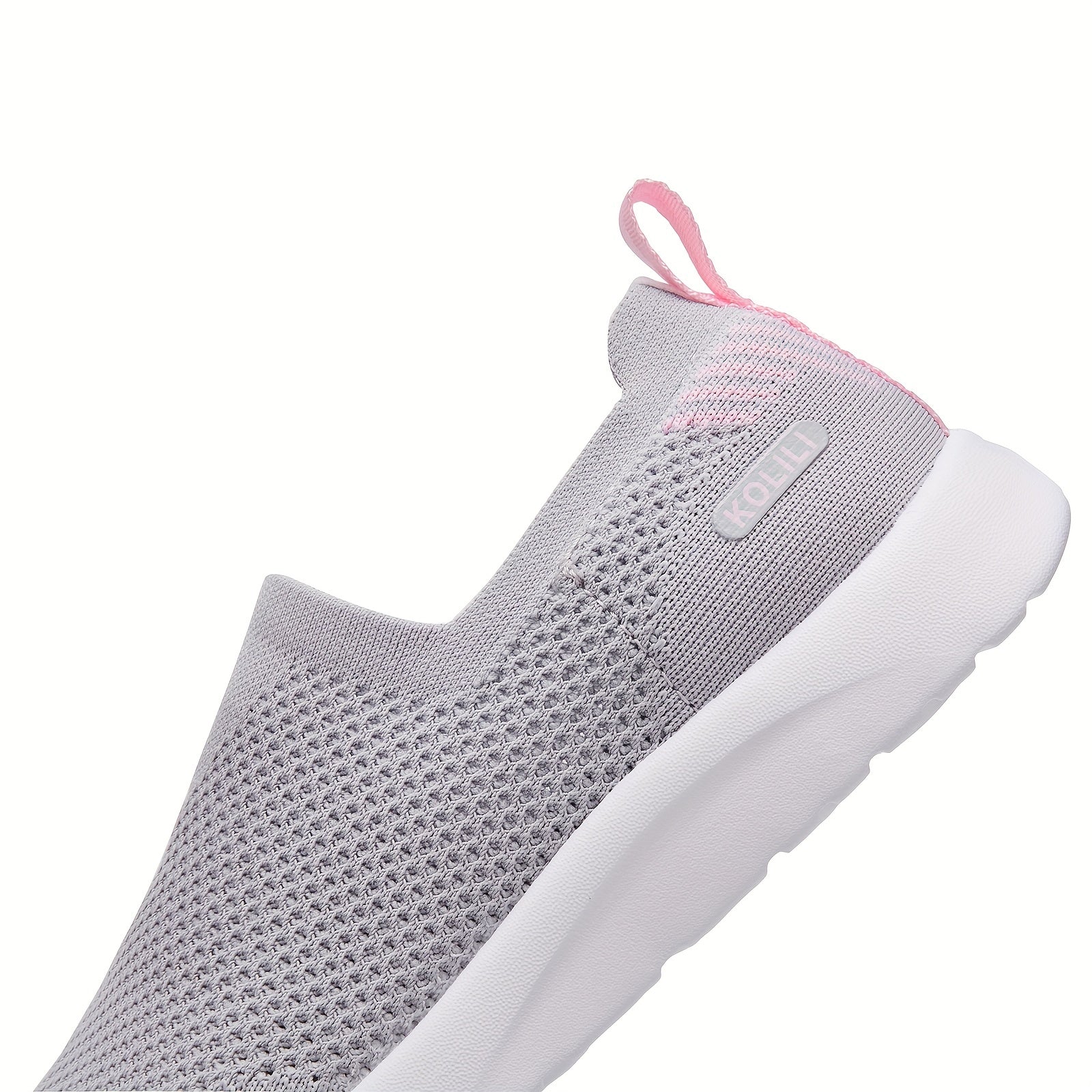 Women's Mesh Weaving Slip On Casual Sneakers