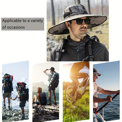 Wide Brim Sun Hats Waterproof for Fishing