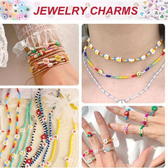 5000pcs 24 Colors Glass Rice Letter Bead Set Handcraft DIY