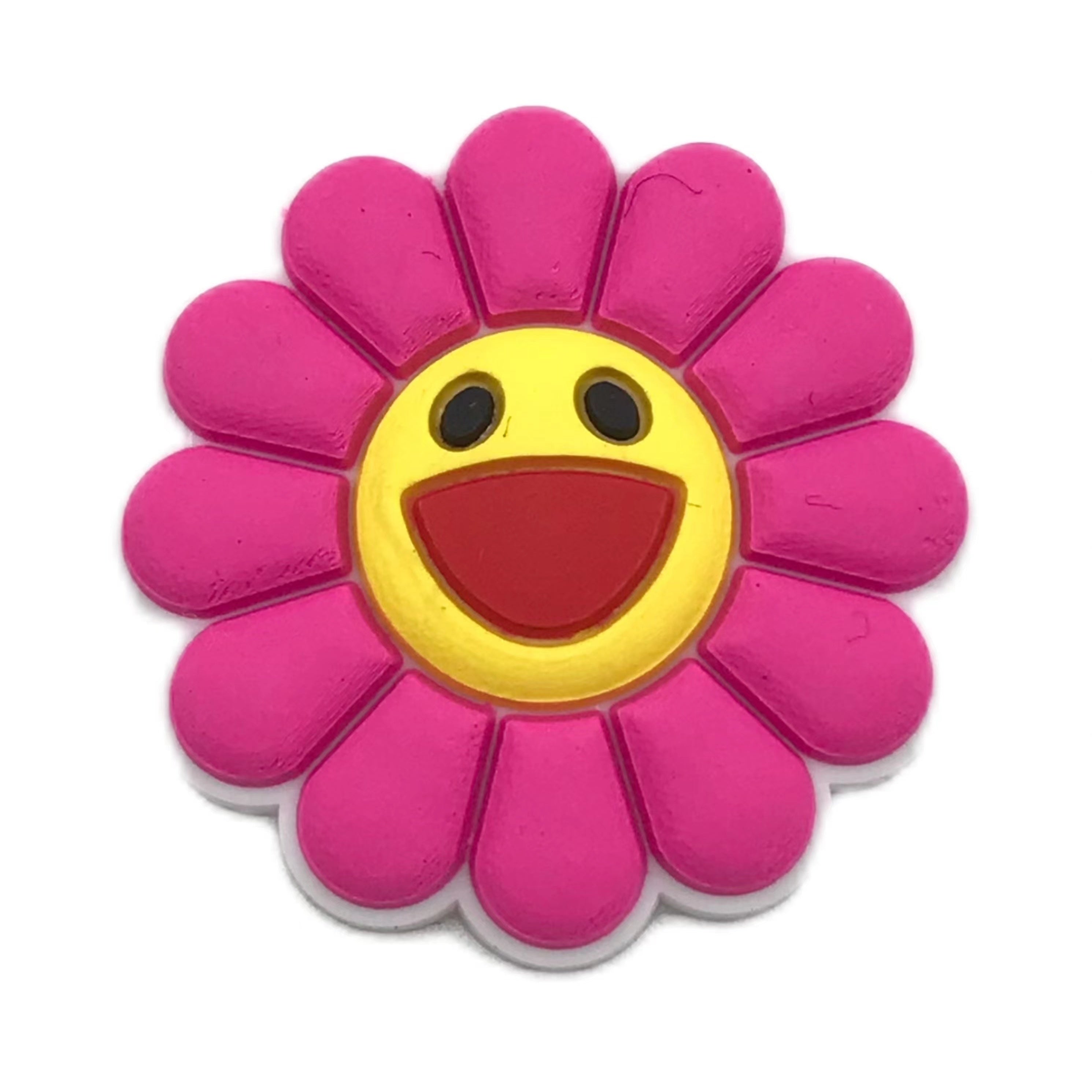 25pcs Flower Pattern PVC Shoe Charms For Clogs Birthday Party Favors