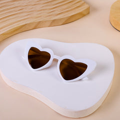 Y2K Heart Shaped Sunglasses UV Protection UV400 for Party