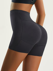 High Waist Padded Boyshort Panties Seamless Control Underwear