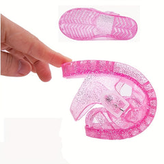 Sequin Closed Toe Sandals for Girls Non Slip Lightweight Breathable