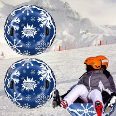 Outdoor Inflatable Snow Tube PVC Skiing Cushion Winter Circle