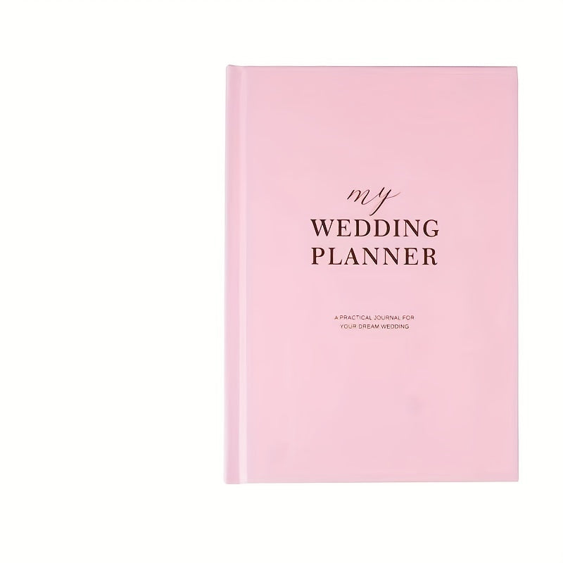 A5 Wedding Planning Book Hardcover - Manual Ledger